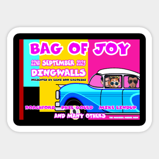 Bag of Joy Car with Roachford Phil and Mike Sticker